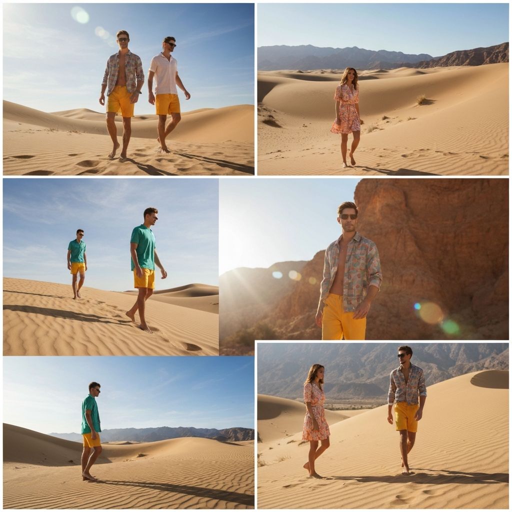 Advertising for fashion store