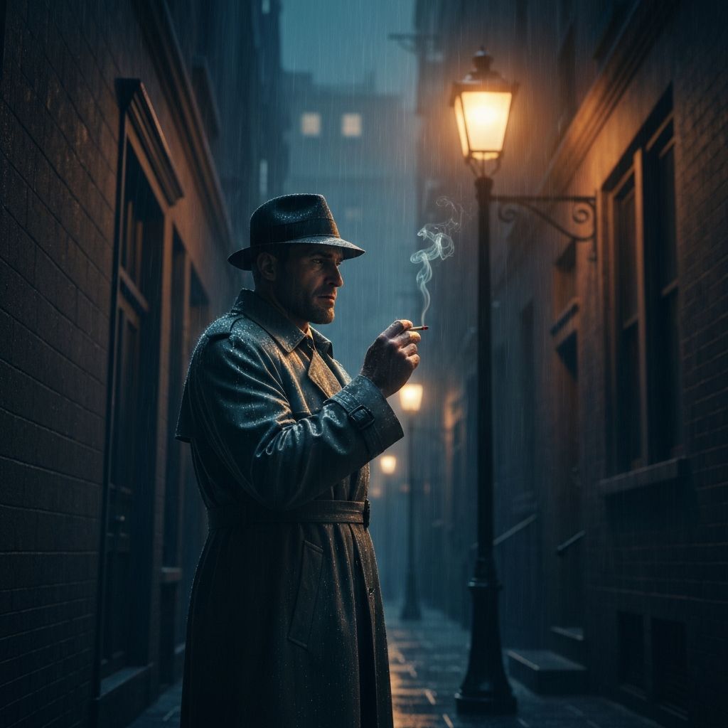 The detective story film